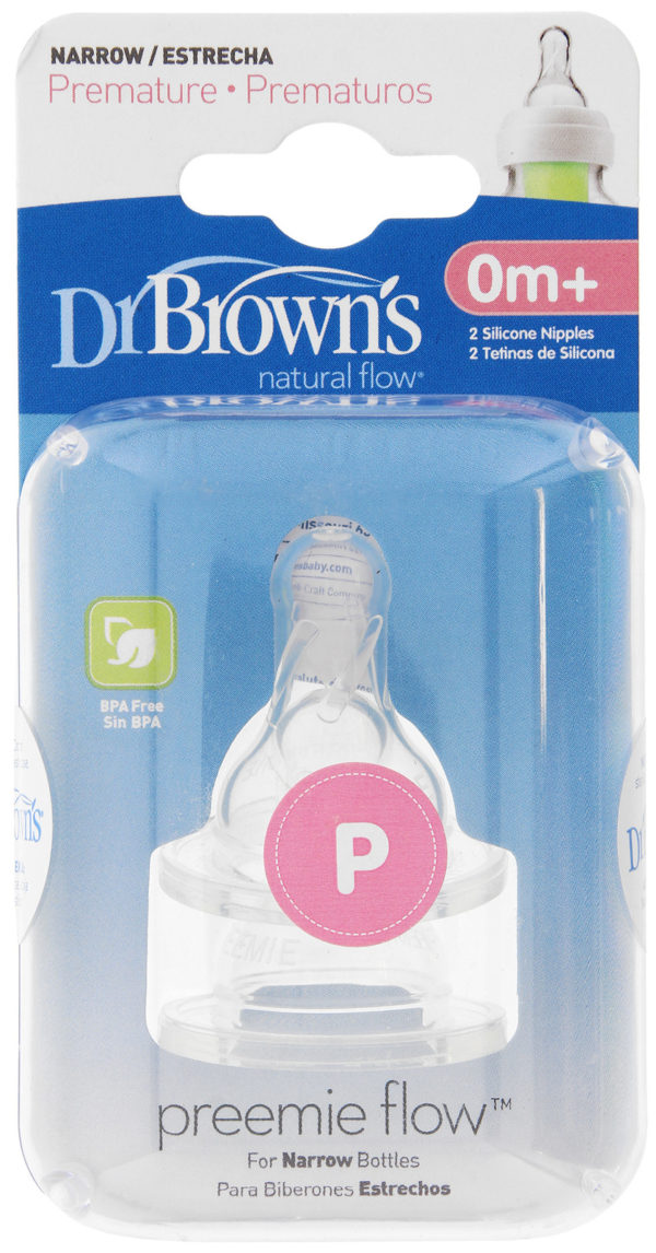 Dr Brown’s Preemie teat pack of two P