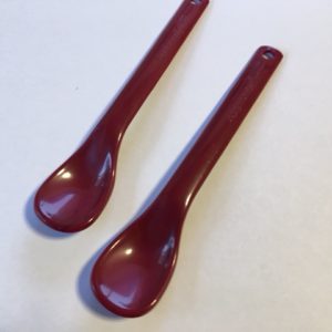 Maroon Spoons