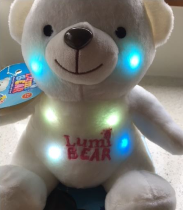 Lumi bear switch-adapted toy