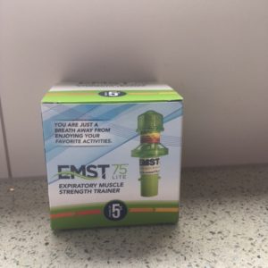 EMST75 LITE – Expiratory Muscle Strength Trainer by Aspire
