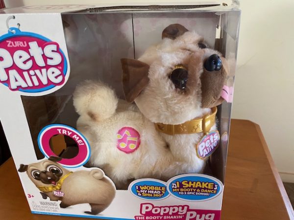 Poppy dog switch-adapted toy